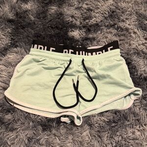 Rue21 Light Green Athletic Shorts